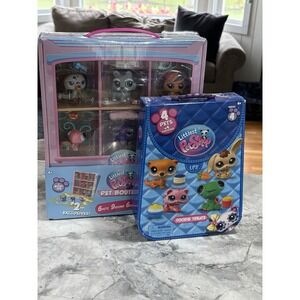 Littlest Pet Shop Lps Wave 4 Pet Boutique & Foodie Treats Otter Horse Beaver Lot